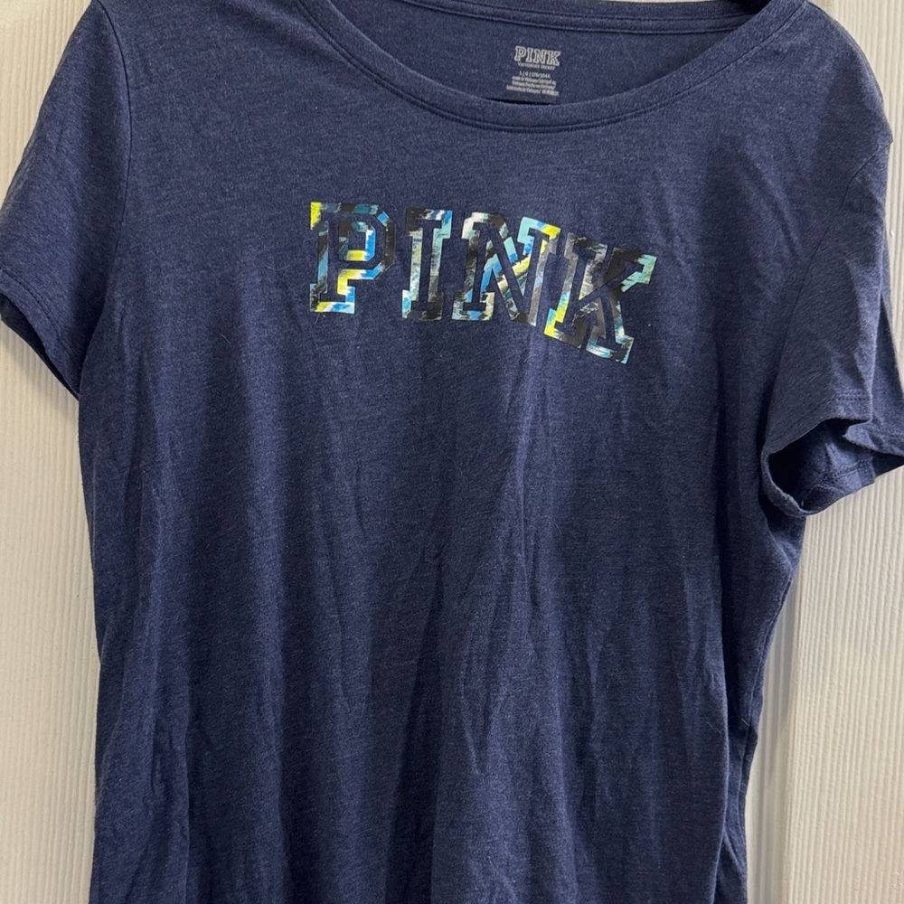 Victoria's Secret Heather Blue T-Shirt